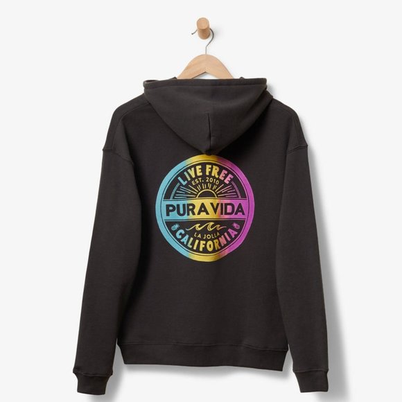 Pura Vida Tops - NWT Pura Vida LIVE FREE Hoodie